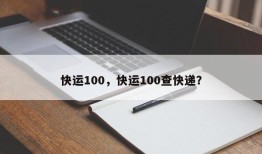 快运100，快运100查快递？