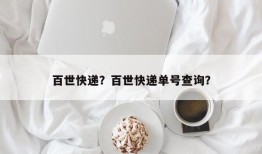 百世快递？百世快递单号查询？