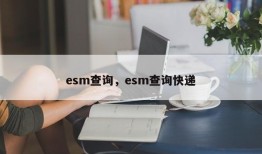 esm查询，esm查询快递